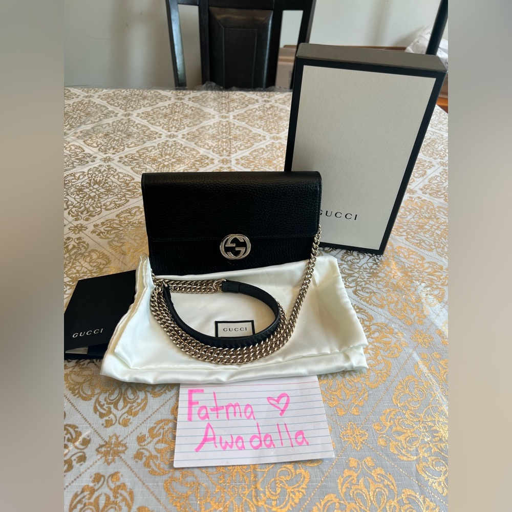… MARMONT LEATHER MINI CHAIN BAG